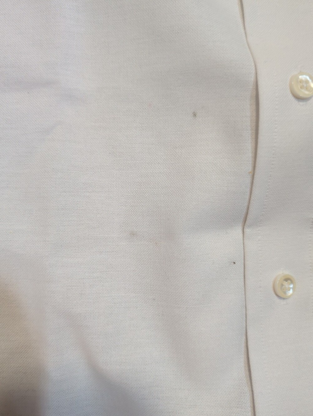 Classic White Button-Down Men’s Shirt - Alexander Lloyd Big Man 19 34/35 - Picture 4 of 4